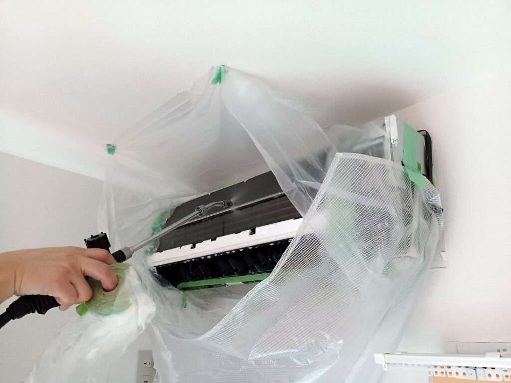 エアコンクリーニング・エアコン高圧洗浄